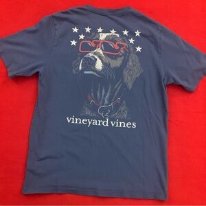 VINEYARD VINES SS Star Spangled Spaniel Tee